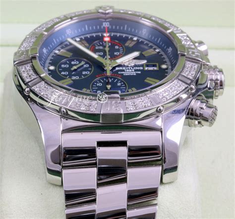 breitling super avenger diamond bezel